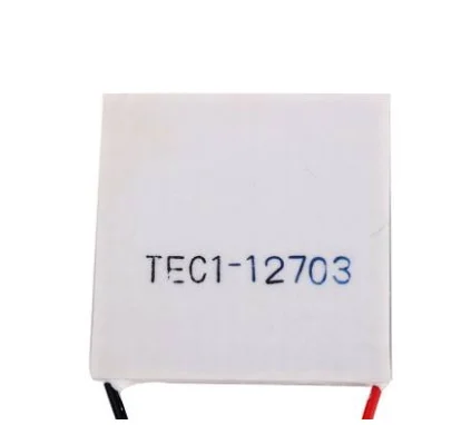 1 Stuks TEC1-12703 40Mm * 40Mm 30Mm * 30Mm Koellichaam Thermo-Elektrische Koeler Koeling Peltier Plaatmodule