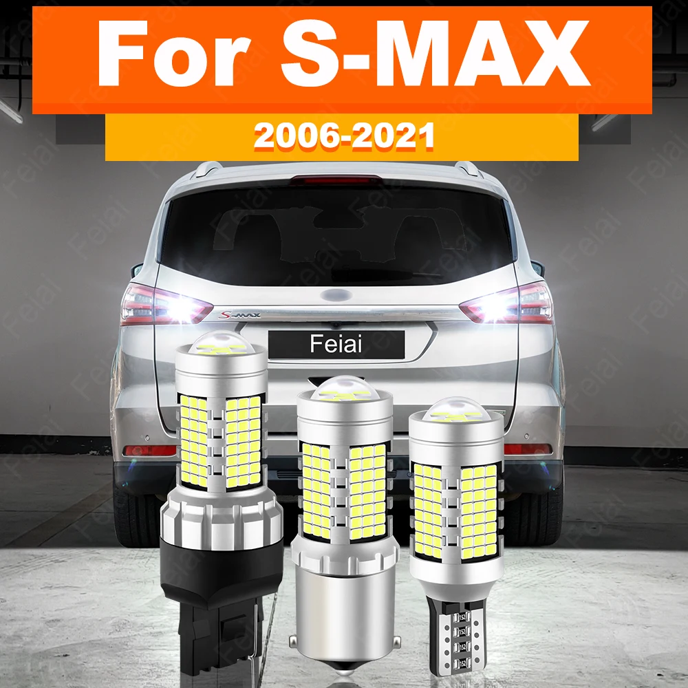 

LED Reverse Light For Ford S-Max Smax Accessories 2006 2007 2008 2009 2010 2011 2012-2021 Super Bright LED Reversing Light Bulbs