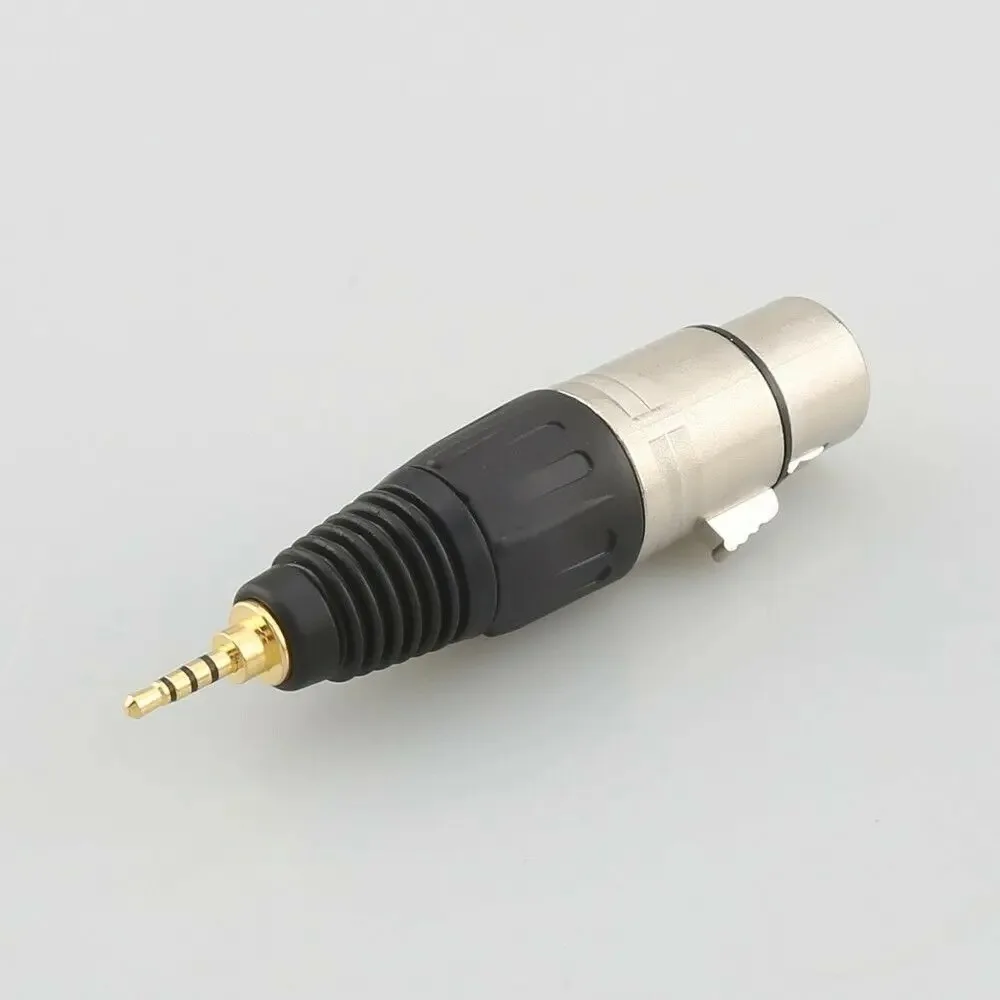 HIFI 2.5mm 3.5mm 4.4mm 6.35mm to 4 HoleBalanced XLR Female Reference Adapter Connector