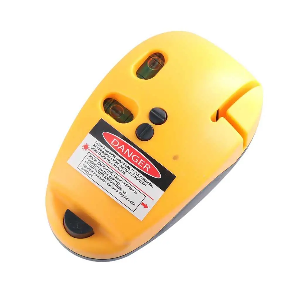 Verticale muis Laserniveau Nivellering Muistype Rechte hoeklaserniveau 90 graden Spirit 2 lijnen laserniveaus