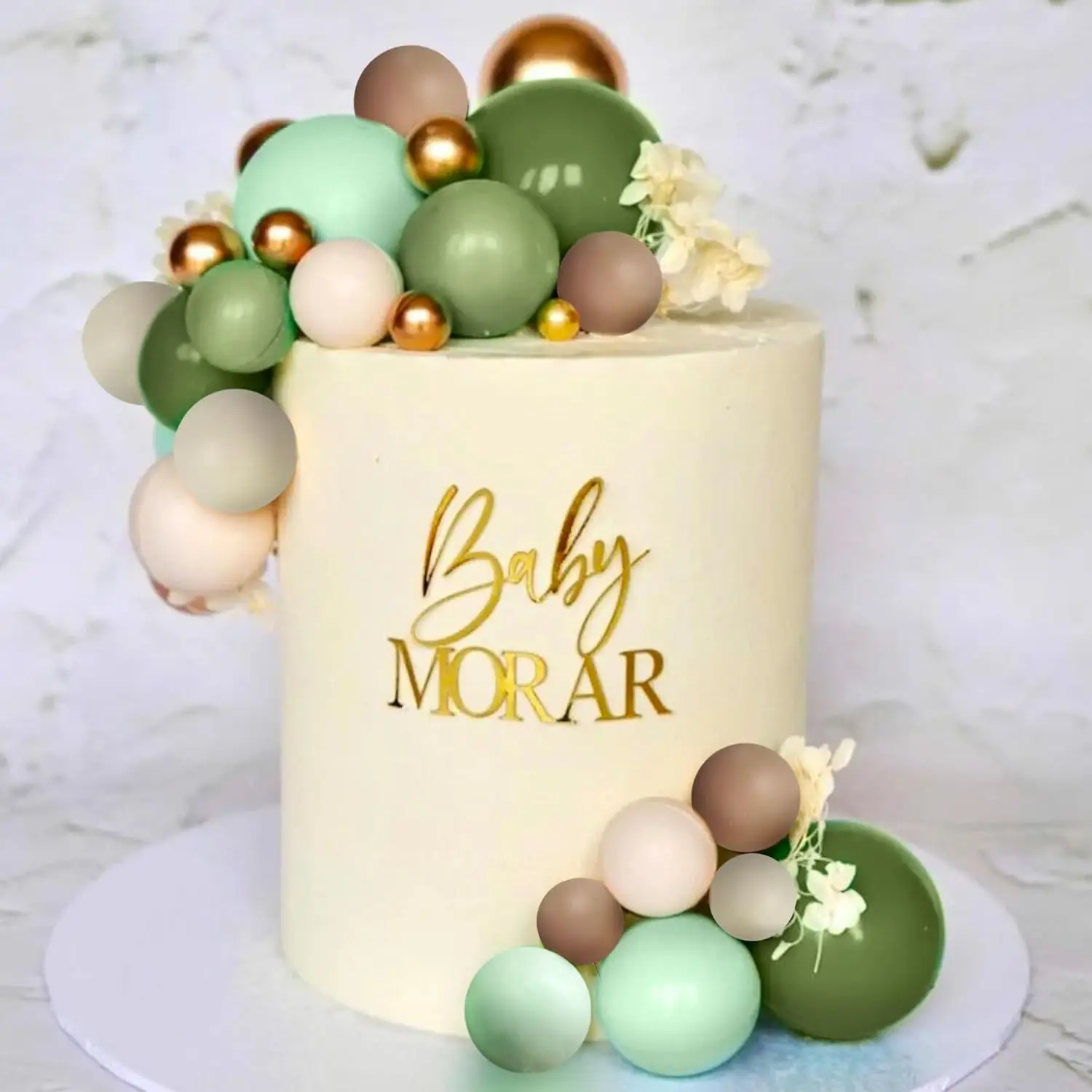 Ball Topper Dekorationen Mini Luftballons Kuchen Topper Sticks Schaumstoffbälle Kuchen Picks Kuchen Topper Bälle Kuchen Dekorationen für Hochzeit – Detail 2