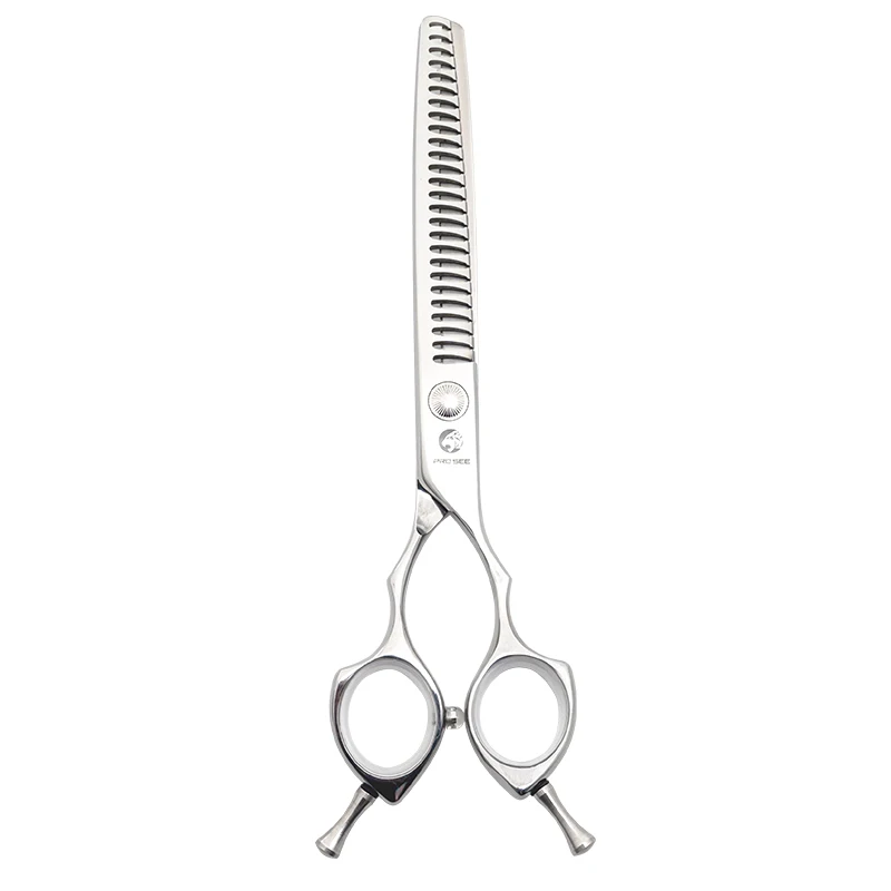 Professional 7.0 Inch Japanese 440c Steel Trimming Cutting Scissor Manufacturer Pet Dog Grooming Scissors