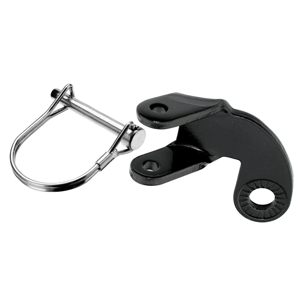 Bicycle Trailer Accessories Angled Coupler Attachment Steel Hitch For Bike Quick Release Black Trailer Elbow Connector