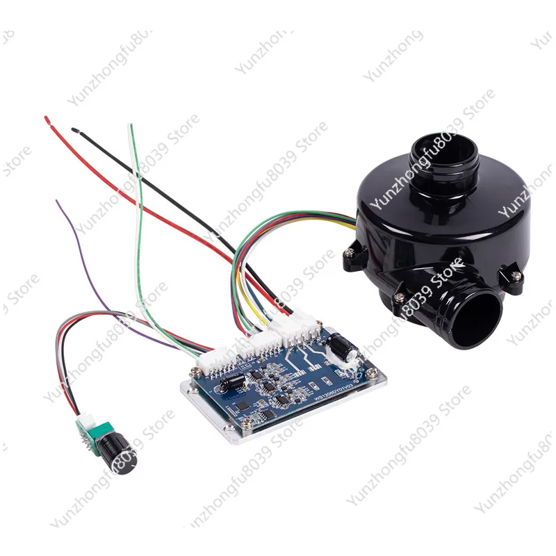 Miniature Large Air Volume High Negative Pressure Fresh Air Equipment Medium Voltage DC Brushless Centrifugal Blower Portable