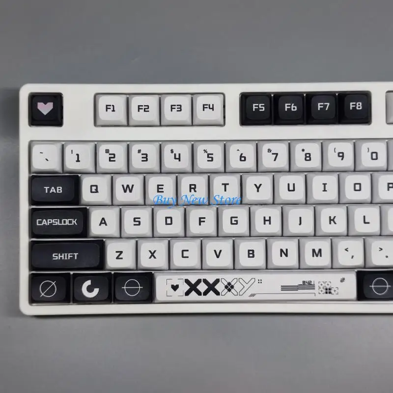 

20ce 118 клавиш PBT Keycaps xda Профиль Dye Сублимация клавиш для механической клавиатуры