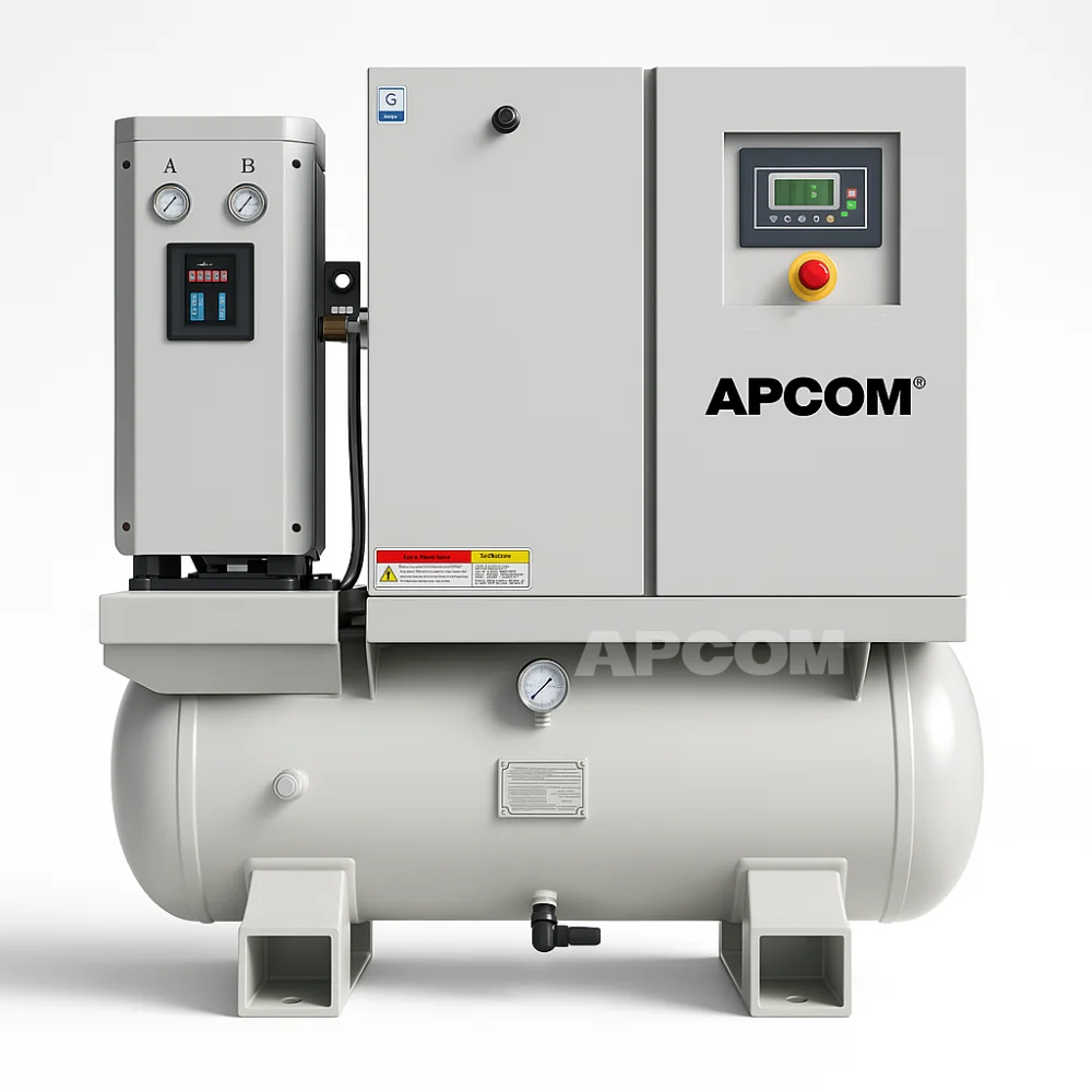 

APCOM 3hp 5hp 10hp 15hp 20hp Oil Free Scroll Screw Air Compressor Compressor Oilfree Oil-free 2 3 4 5.5 7.5 11 15 KW HP Oilless