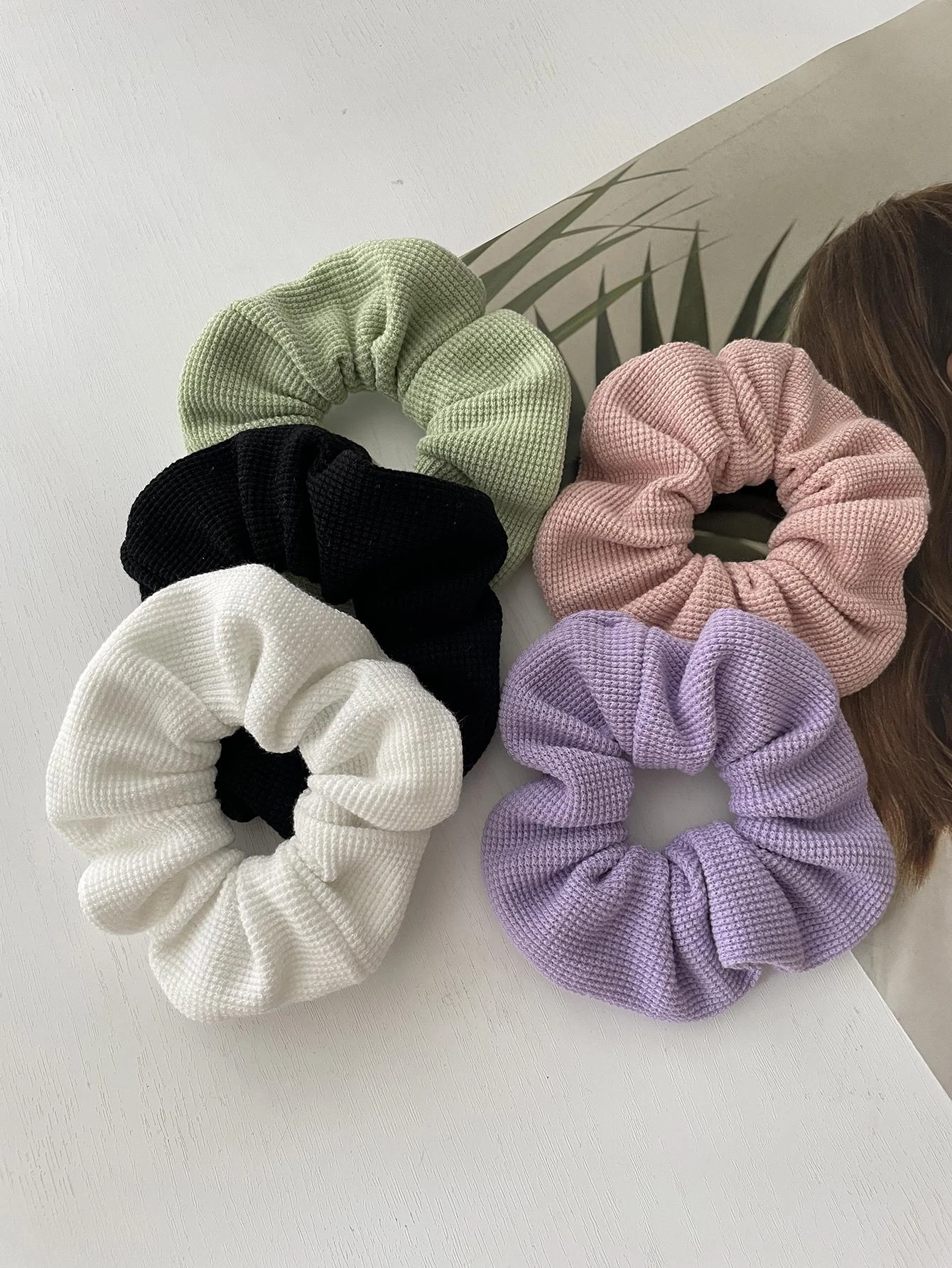 1/5Pcs Women Solid …