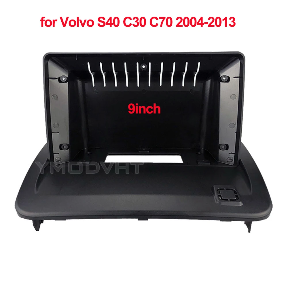 

9inch Car Radio Fascia for Volvo S40 C30 C70 2004-2013 DVD Stereo Frame Plate Mounting Dash Installation Bezel