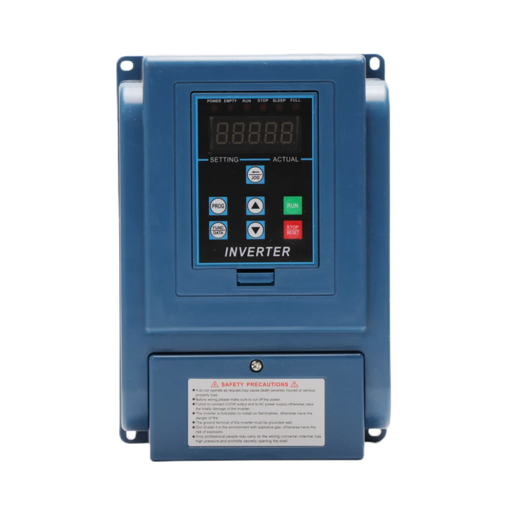 

Universal 220V 1.5KW Constant Pressure Water Supply Inverter Special Controller Single-phase to Singl-phase Submersible Pump