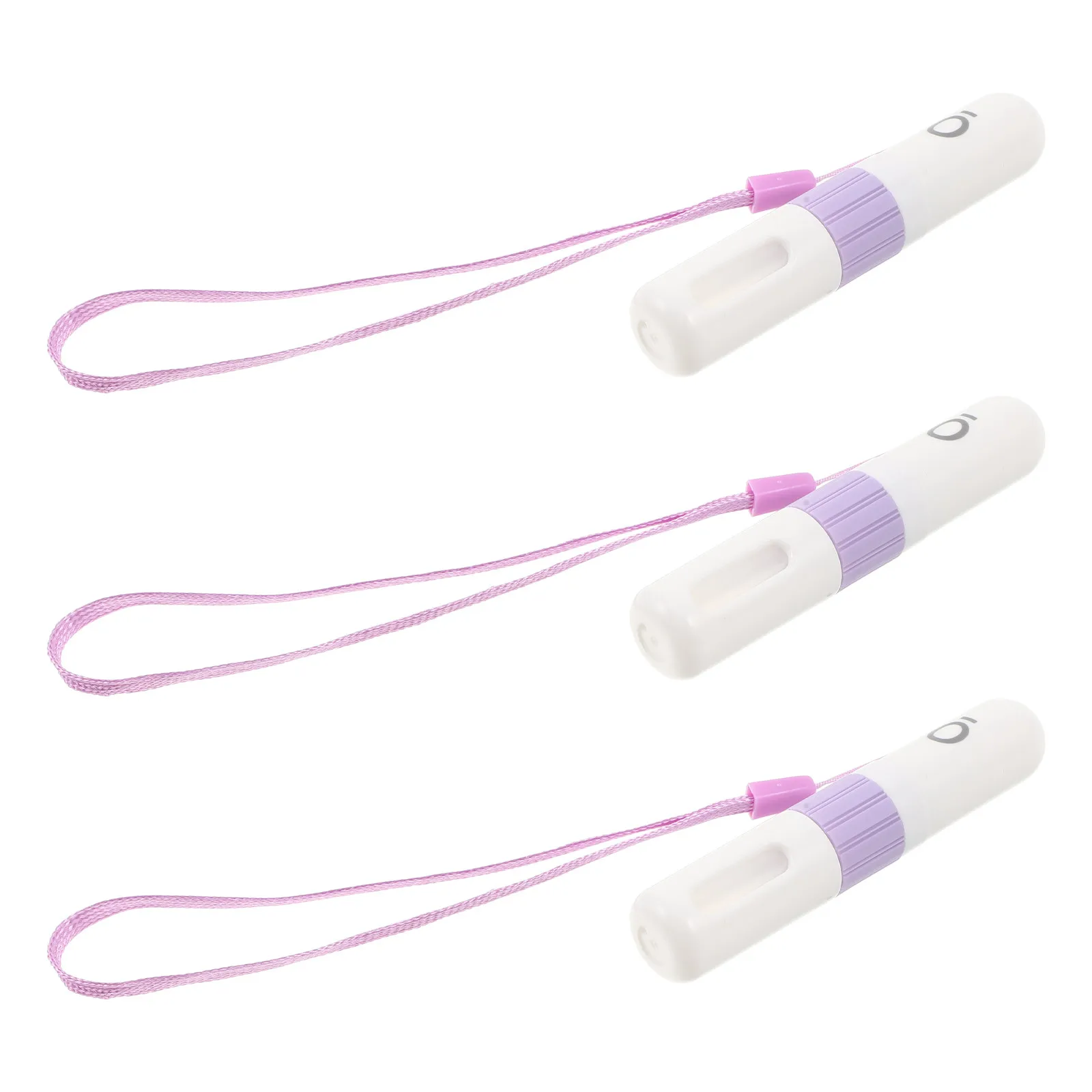 3Pcs 2Ml Plastic Nasal Breath Stick Refillable Essential Oil Applicator Roll Perfume Bottle Clear Window Travel view 6