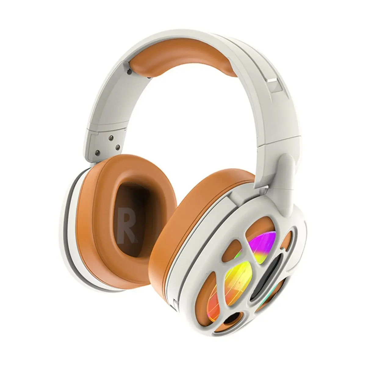 ■★New Arrival Fashion  Gamwing Hi8 RGB Gaming Headset with Mic over-Ear Headphones 7.1 Surround Sound PC for PC Gaming 4 EQ B