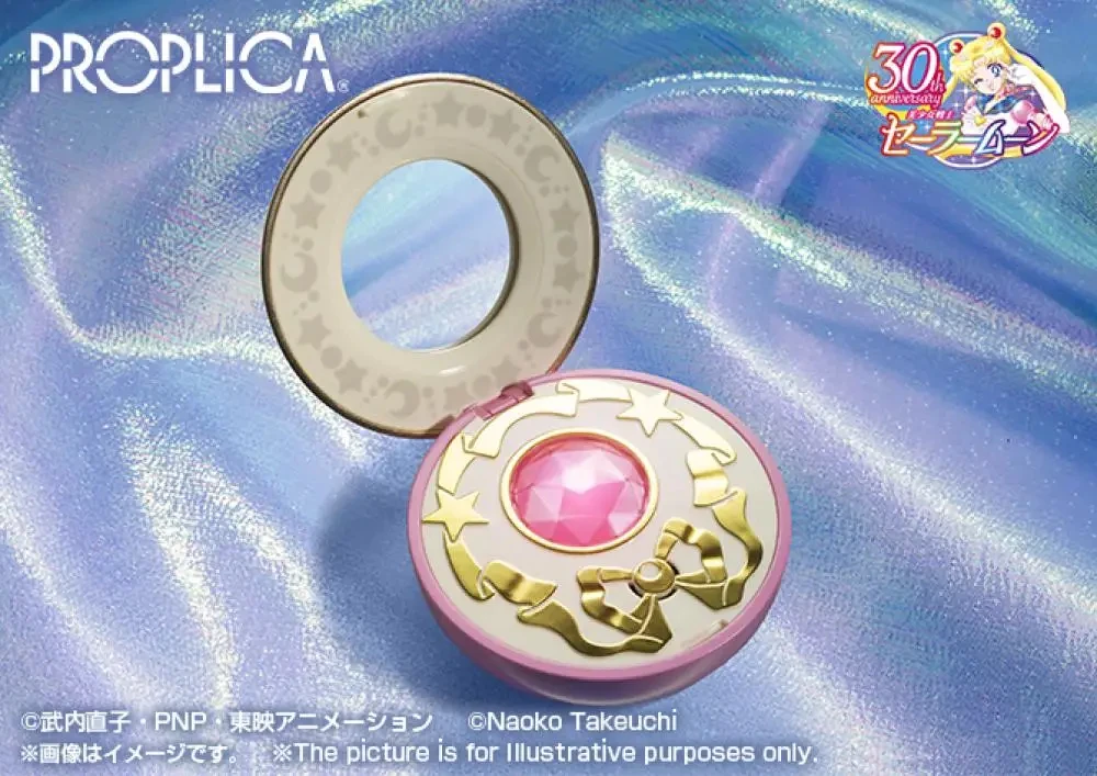 In Stock Original BANDAI PROPLICA Moon Stick Transformation Broochdisguise Pen Crystal Star Figure Anime Sailor Moon Model Toy view 3