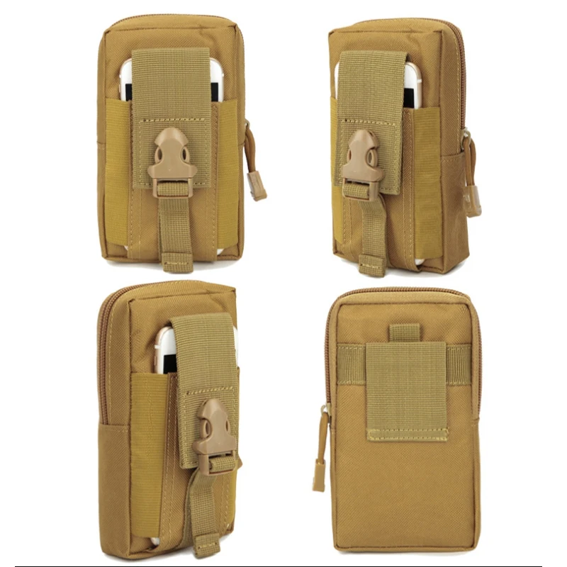 Unisex Outdoor Multifunctionele Mobiele Telefoon Sport Taille Pack 6-Inch Nul Portemonnee Draagriem Groen Beige Zwart Packs Groothandel