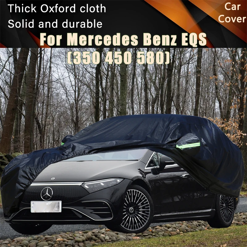 

For Mercedes Benz EQS Car Full Outer Covers Outdoor Waterproof Dustproof Sun Rain Snow Protection Exterior Car Accessories