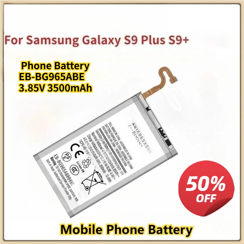 

For Samsung Galaxy S9 Plus S9+New Replacement Phone Battery EB-BG965ABE 3.85V 3500mAh