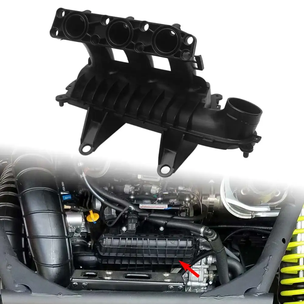 For Can-Am Maverick X3 MAX Turbo RR DS/ RS XDS XRS XRC XMR 2023-2026 UTV Air Box Intake Manifold Plenum Rpl for #420867347
