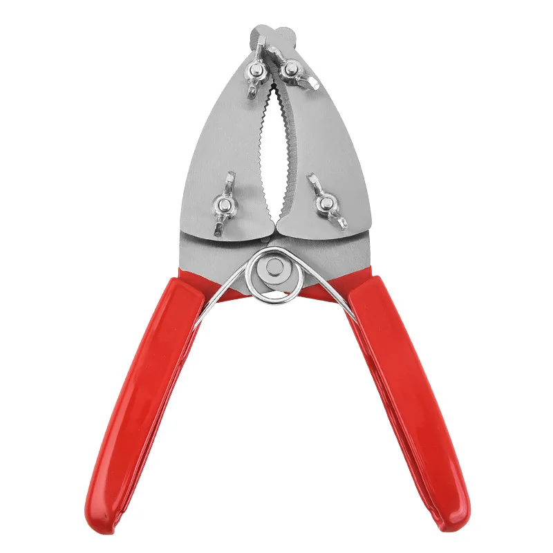 

Stainless Steel Sharp Blade Dipped Plastic Handle Pulley Stripper Branch Fruit Tree Garden Scissors Grafting Tool Girdling Knife