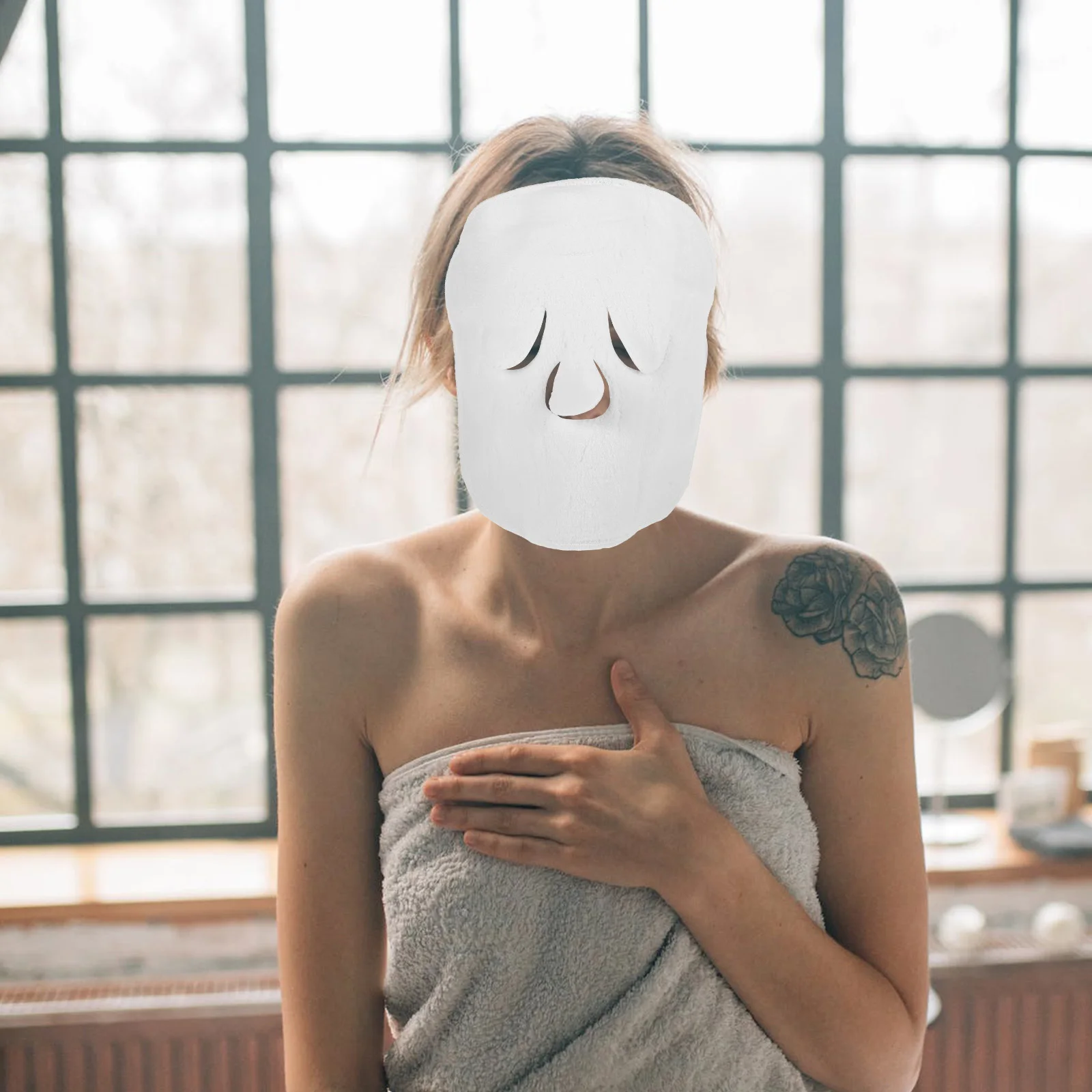 

2 шт., маска для лица, полотенце, коралловый флис, многоразовый уход за кожей, впитывание влаги, красивое полотенце для лица, горячий компресс, полотенца для лица, маска