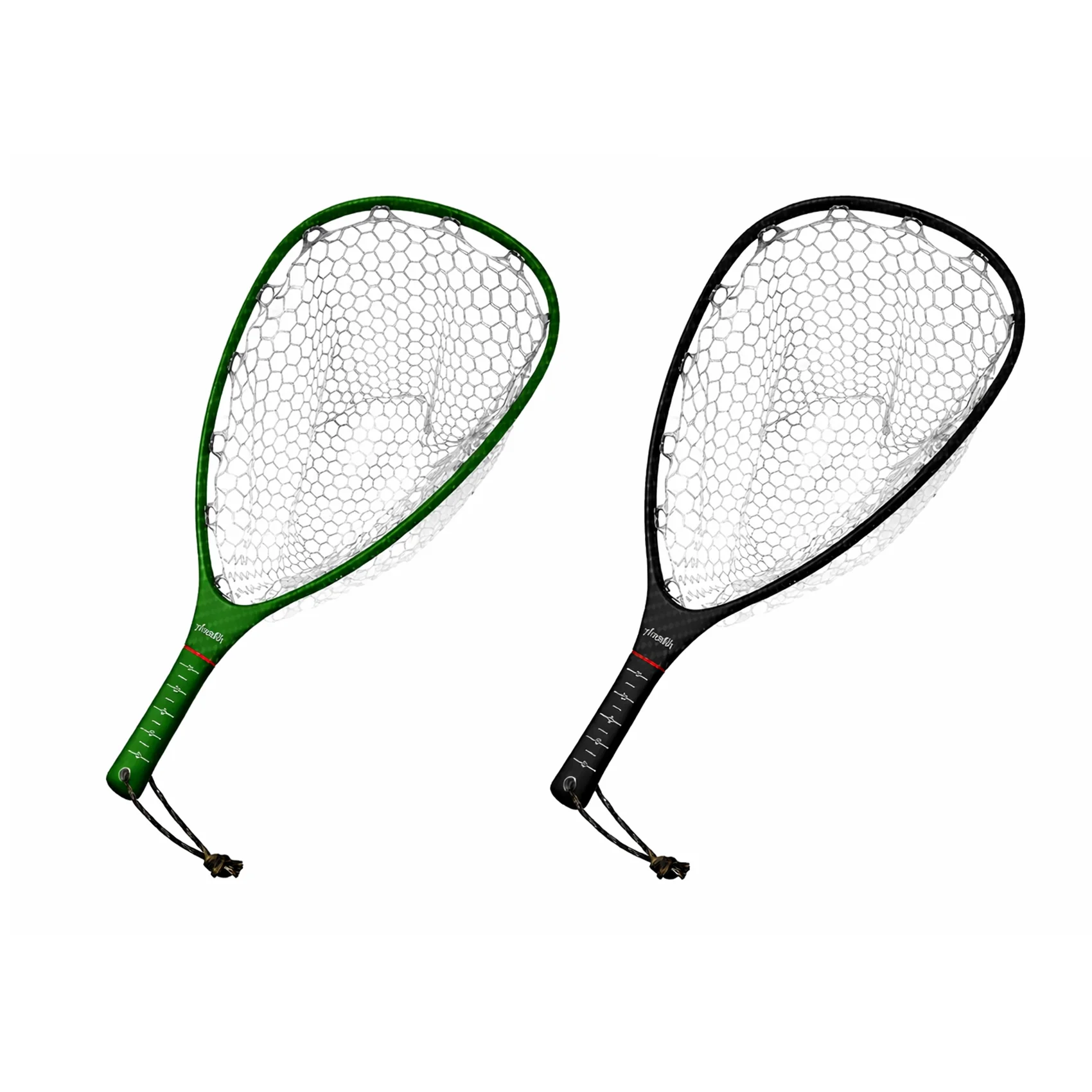 

Плавающий подсачек Aventik из углеродного волокна с прозрачной резиновой сеткой и тканью 3K