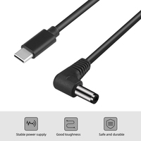 Power Cable for DJI FPV Goggles FPV Goggles V2 USB C to DC Power Supply Cord anti-aging Wear resistance Tin-plated Connector