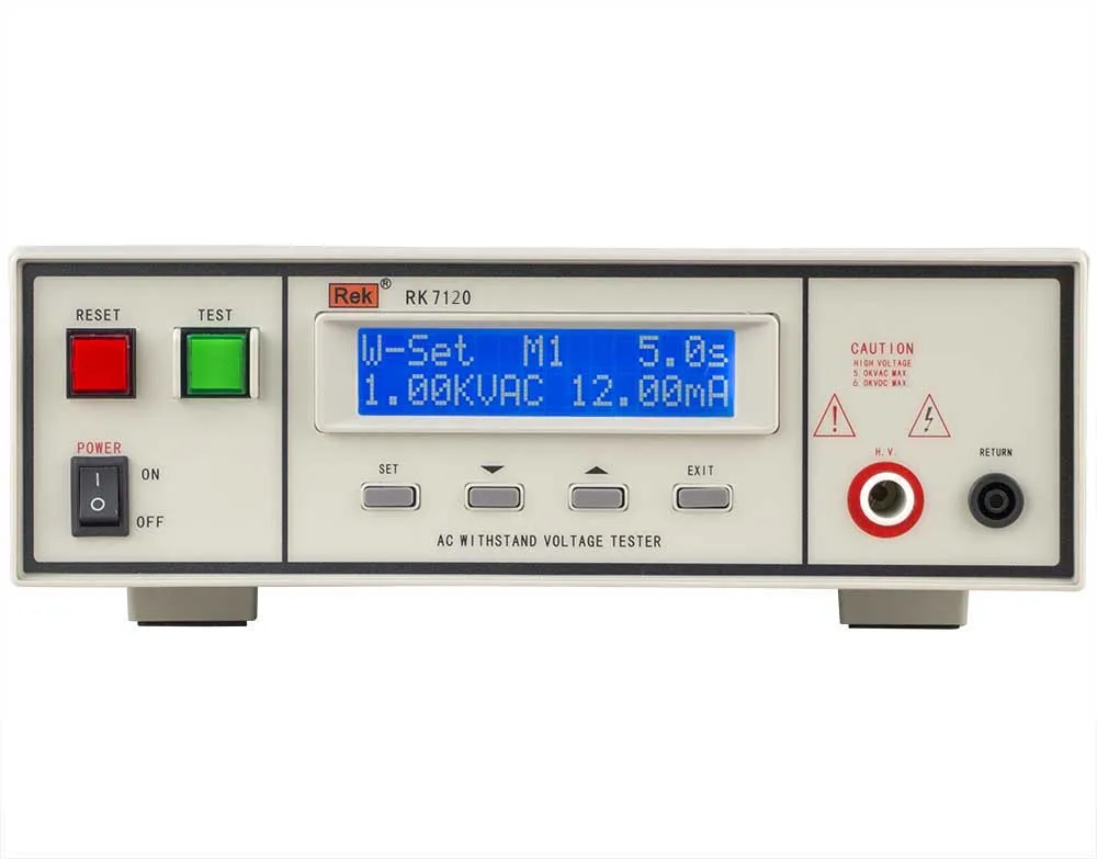 Wholesale AC 5KV DC 6KV RK7120 High Voltage Tester / hipot Tester / PLC Interface