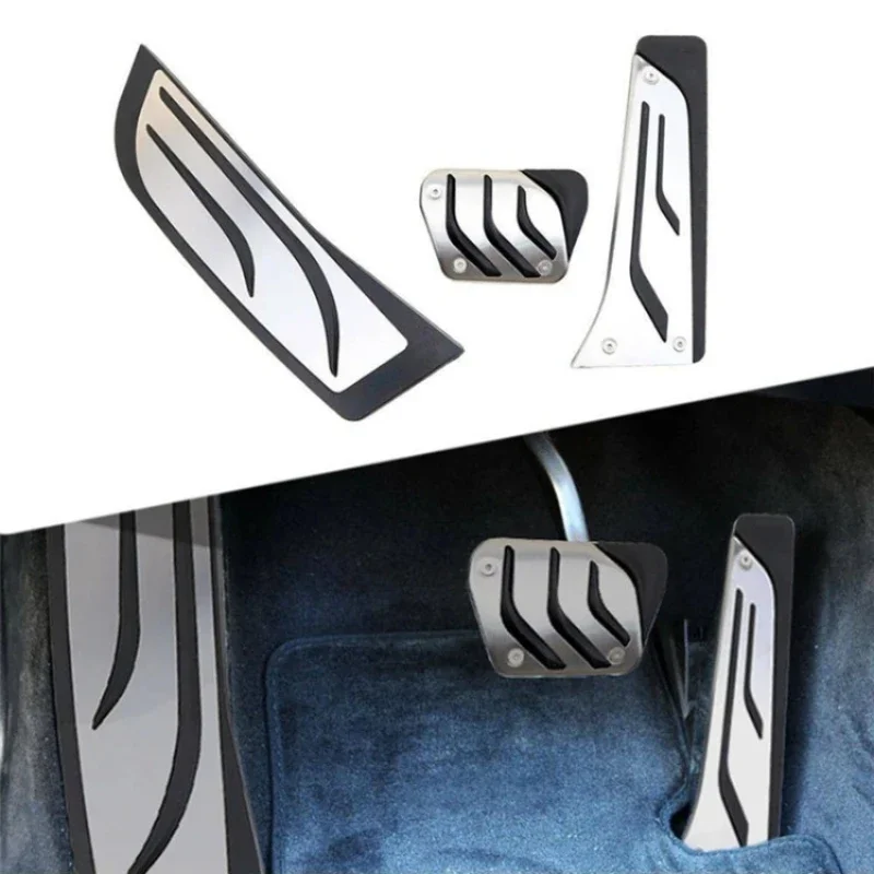

Pedal Plate Pad Car Pedals Kit Brake Gas Accelerator for BMW New 1 2 3 4 5 6 7 Series GT X3 X4 X5 X6 Z4 F10 F15 F30 F31 F34 LHD