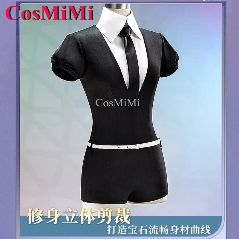 كوزميمي أنيمي لاند من أزياء فسفوفيليت اللامع ، زي أسود ، حفلة كرنفال ، ملابس لعب الأدوار ، في الموضة