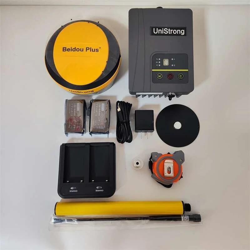 

High Accuracy 1408 Channels External Battery Imu Unistrong G970Ii Pro Gnss Gps Base Y Rover