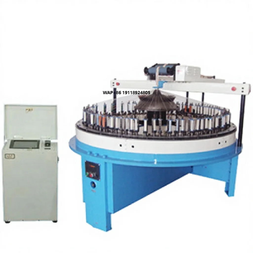 New High Speed 96 Spindle Soft Elastic Tape Making Automatic Jacquard Loom Weaving Machine Gaohe Brand High Safety 1 Year
