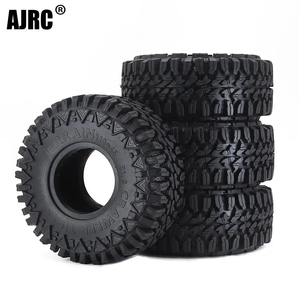 4pcs Diamond Tires 110mm*45mm Mud Terrain 1.9\