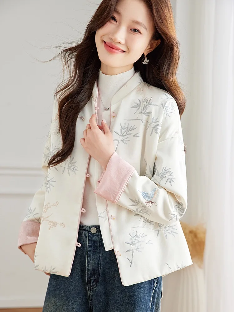 

Two Side Wearable New 2026 Chinese Traditional Outfit Women Tangsuit