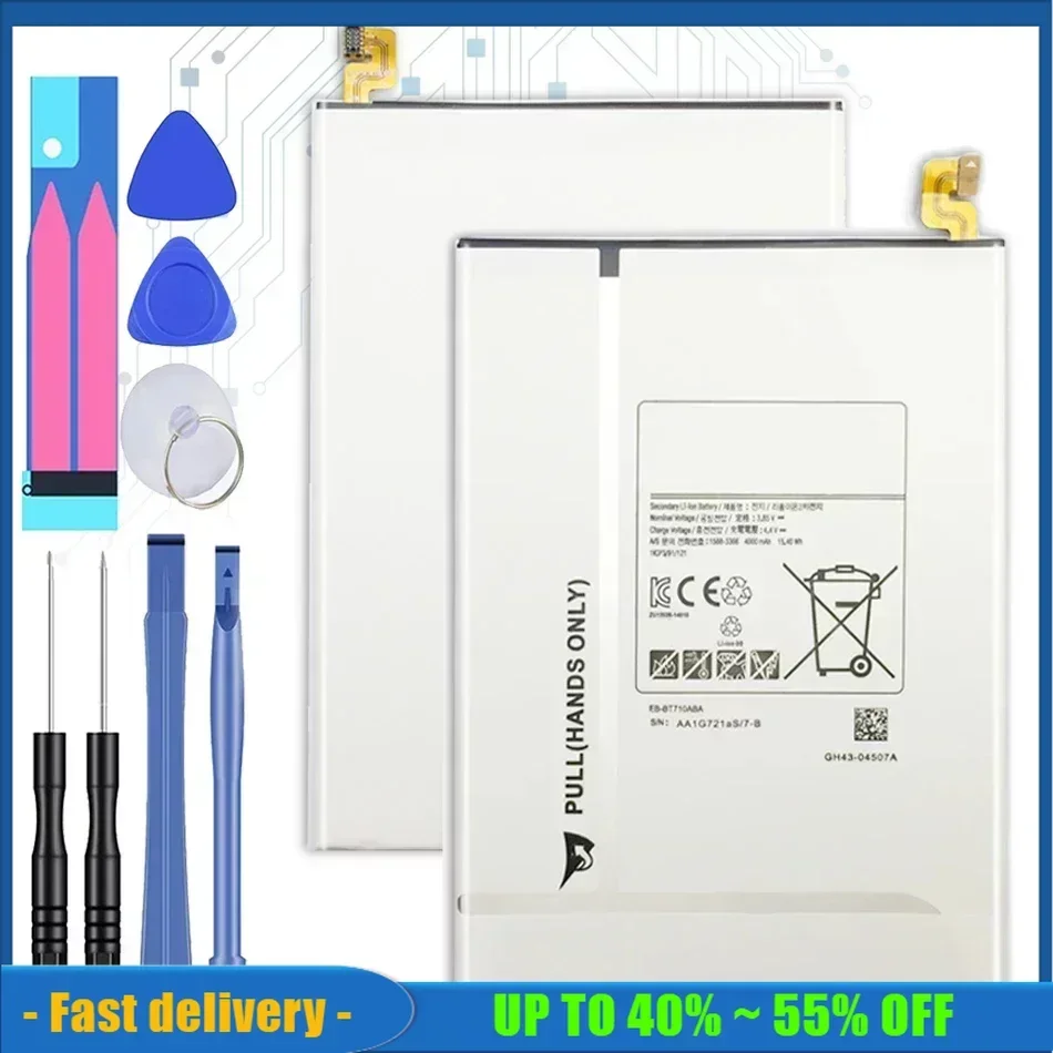 4000mAh Battery For Samsung Galaxy Tab S2 8.0 T710 T715 T713 T719 T715C SM T713N T719C EB-BT710ABE Bateria Batteries