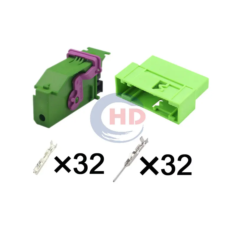 1-10sets 32pin Instrument Dashboard Connector HD3280-0.6-11 2050723-1