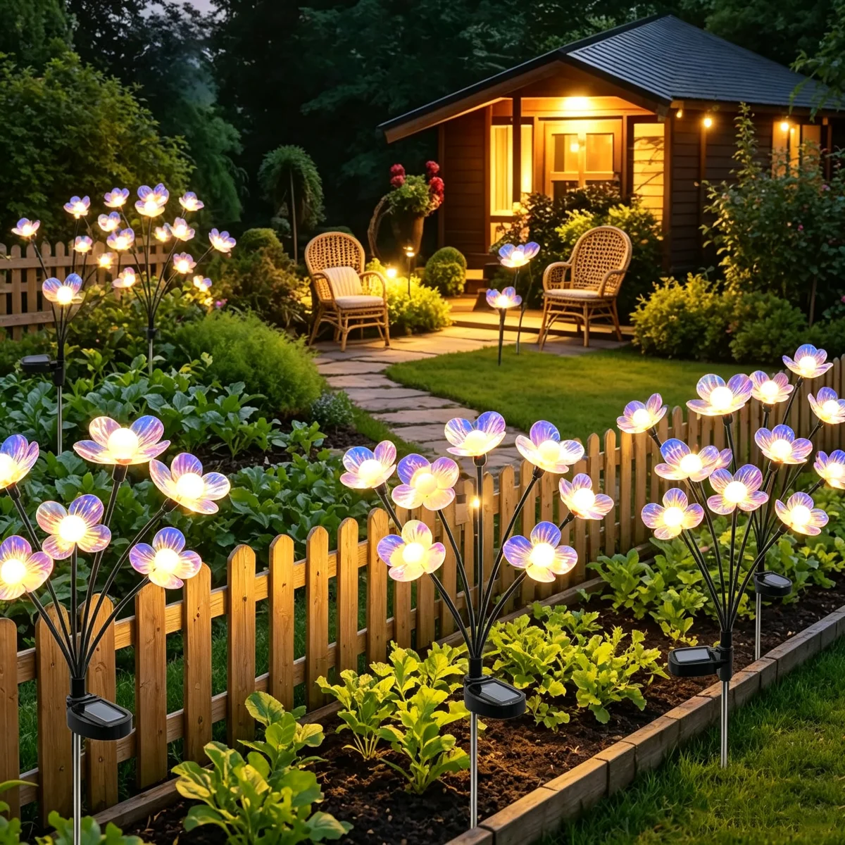 lampadas-solares-para-jardim-com-10-leds-a-prova-d'Agua-luzes-decorativas-multi-cabeca-para-jardim-patio-caminho-festa-de-casamento