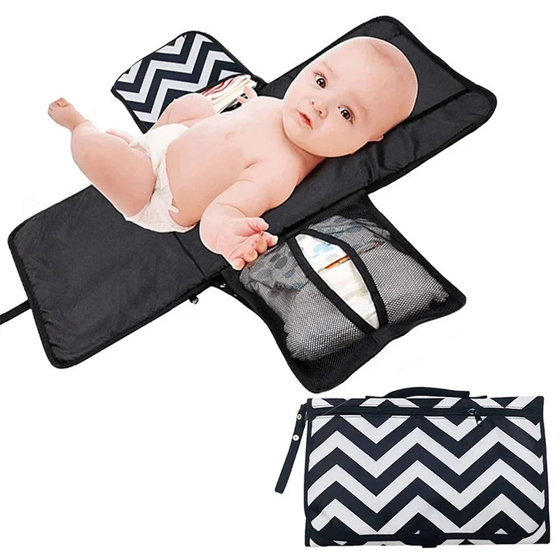 

Baby Diaper Changing Pad Portable Folding Baby Diaper Bag Changing Pad Desk Pad Travel Outdoor Waterproof Diaper Pad