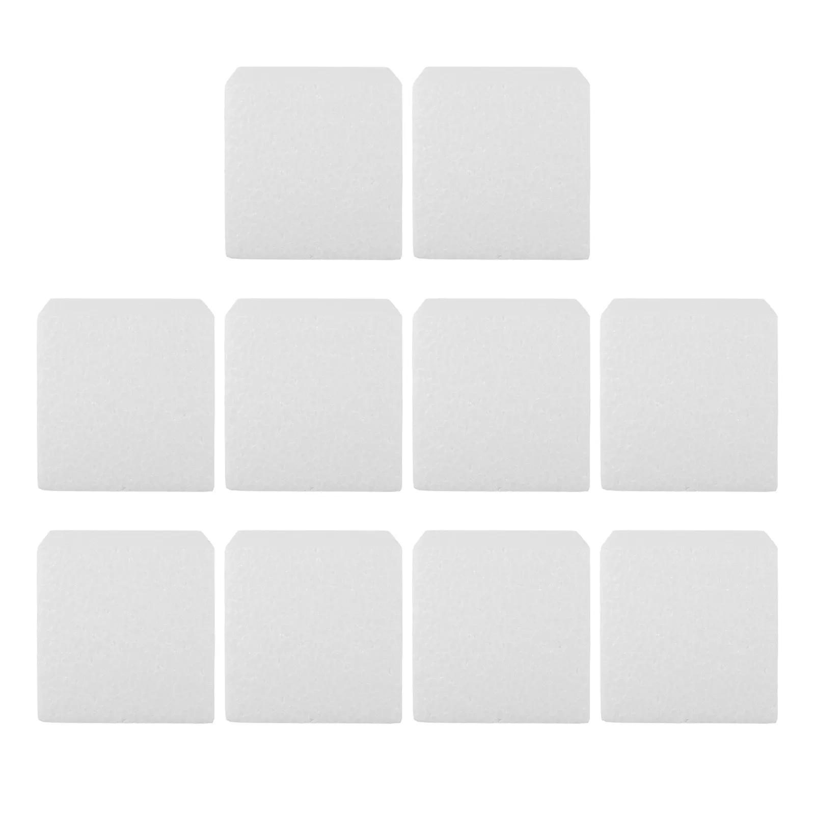 

20Pcs Foams Cubes DIY Crafts White Handmade Foams Blocks Creative Wedding Party Decorations Table Centerpieces