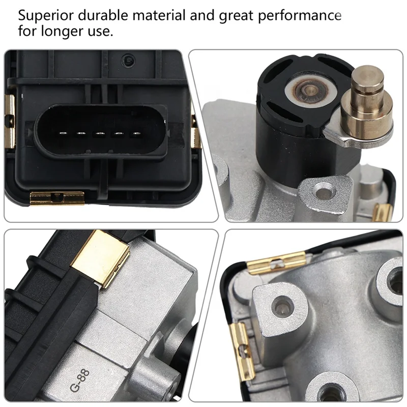 X39A-Turbo untuk Ford Ranger Transit 2.2 TDCI Turbocharger Aktuator Elektronik 787556 854800 BK3Q6K682CB Suku Cadang Pengganti