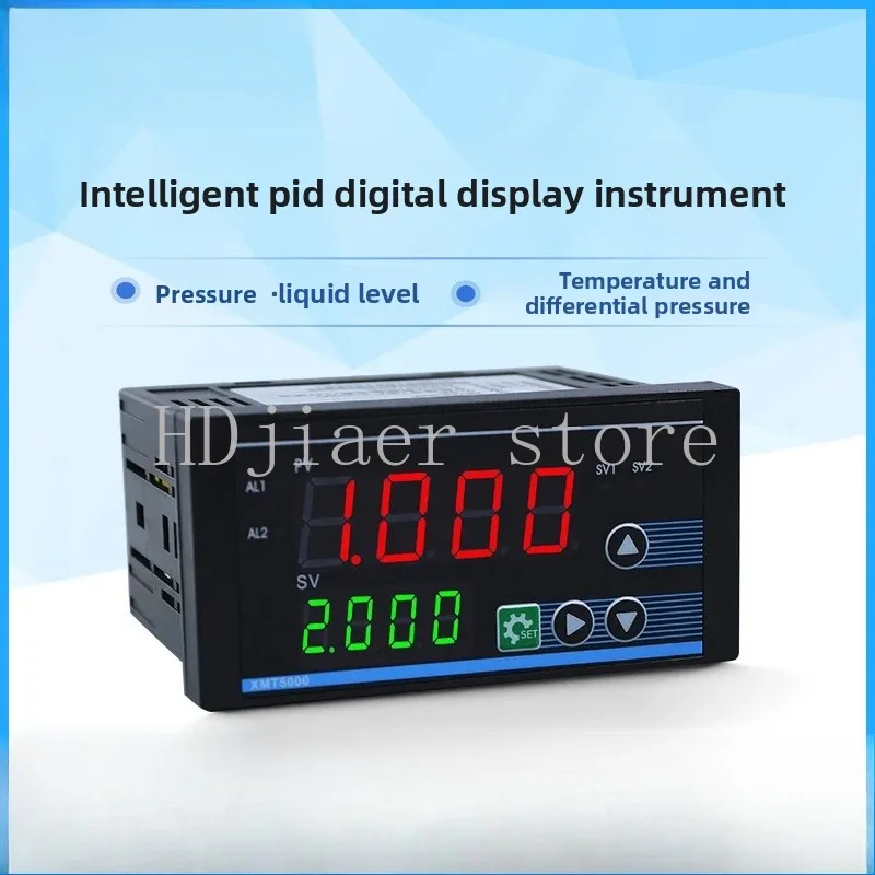 

Intelligent Digital Pressure Gauge Pressure Transmitter 4-20mA Signal Output PID Digital Pressure Controller