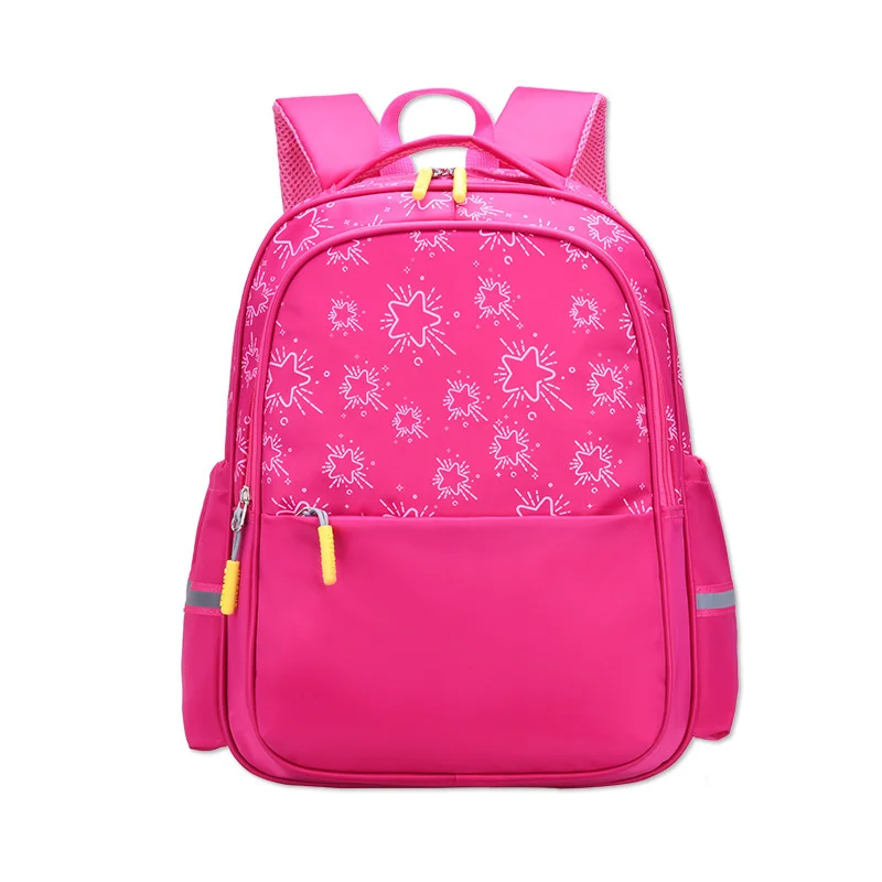 Children's school bag cartoon school ridge reduction shoulder S-type strap weight loss waterproof nylon backpack