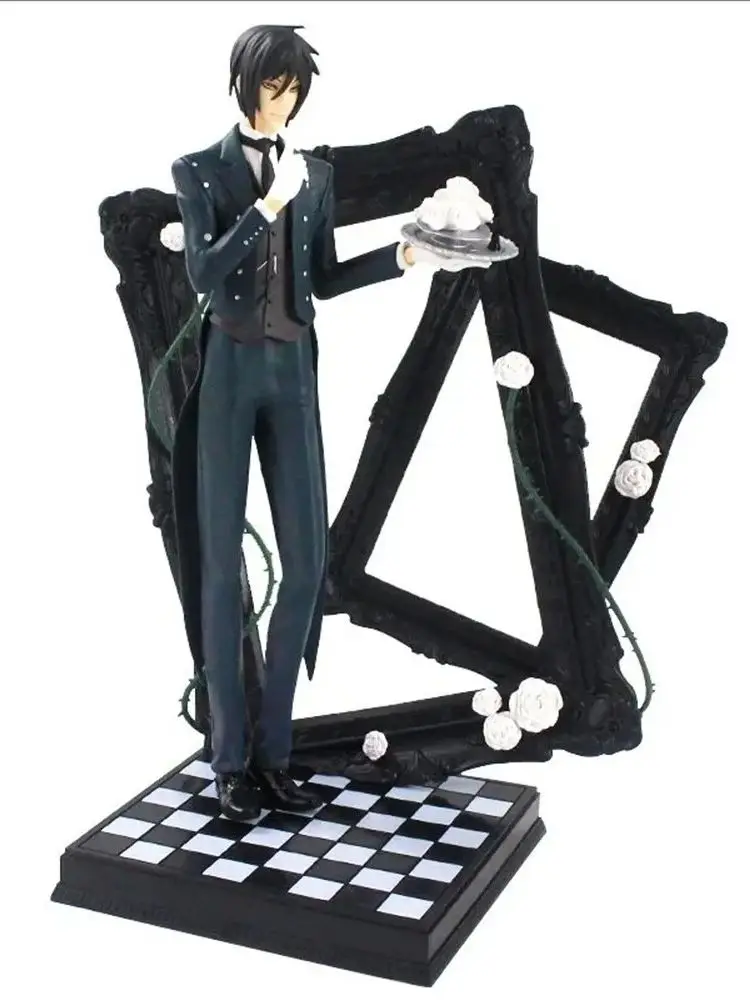 Figurka anime Black Butler Ciel Phantomhive Michaelis, model, statuetka, kolekcja dla chłopców, dekoracja na biurko, ozdoba, zabawka — 2