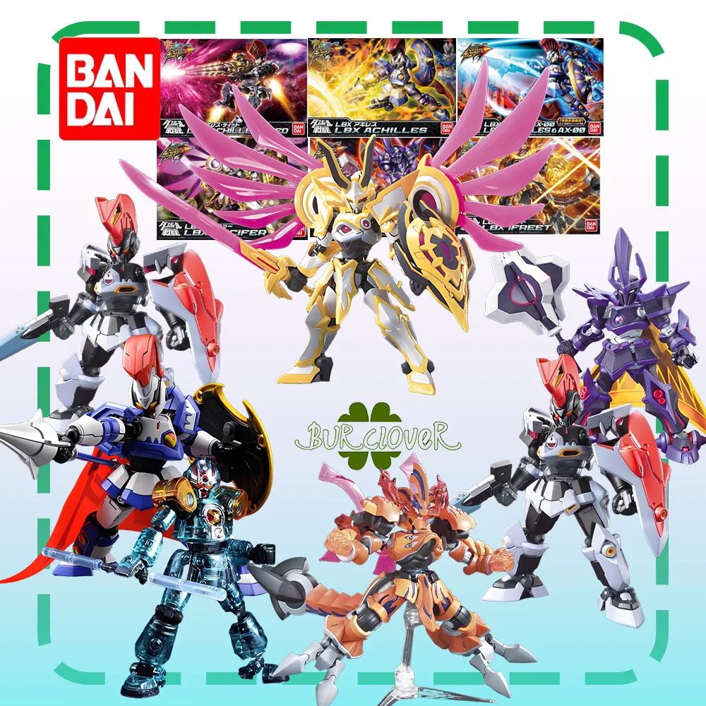 

Bandai Genuine Original WAR LBX HUNTER LUCIFER THE EMPEROR ACHILLES DEED Action Figure Toys For Boys Girls collection in stock