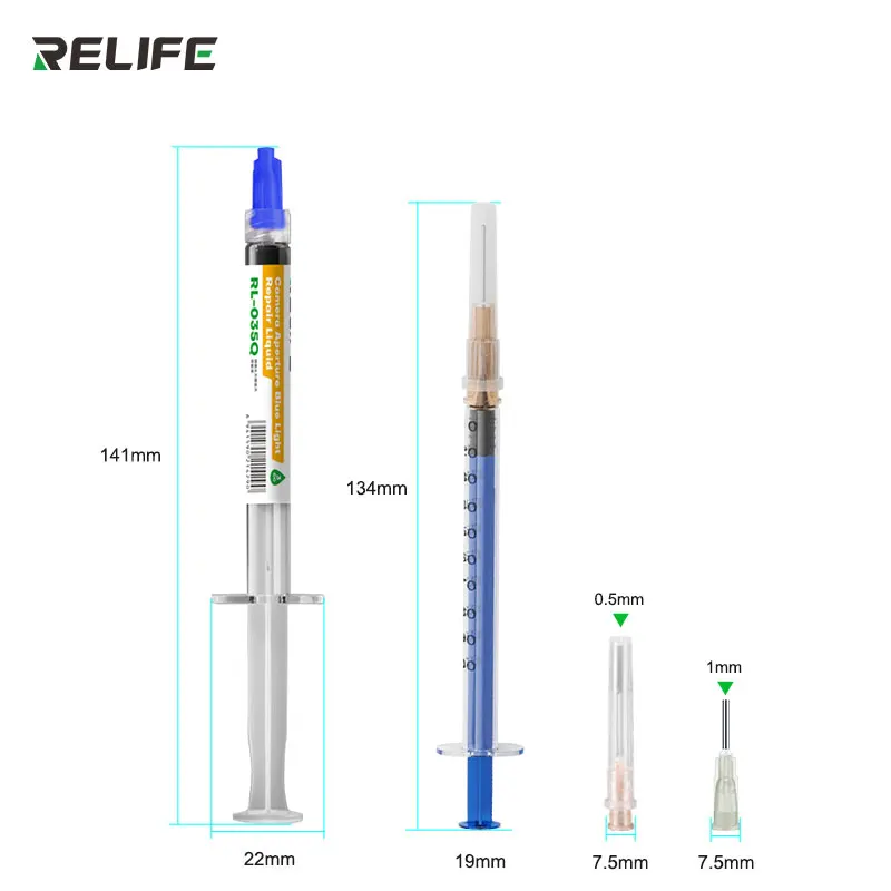 RELIFE RL-035Q Camera Lens Blue Light Repair Liquid Fast Curing Easily Conceals Scratches for Camera Repair Fixing