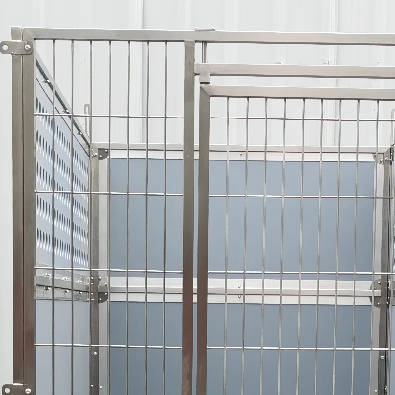 Dog Walk-in Kennel System Large Pet Cages China Factory OEM Walk-in Kennel Perreras Exterior Dog Cages Metal Kennels Large