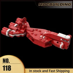 MOC Building Blocks Space Movie Series Model Republic Frigate DIY Assembly Brick Creative Collection Toys Display Xmas Gifts