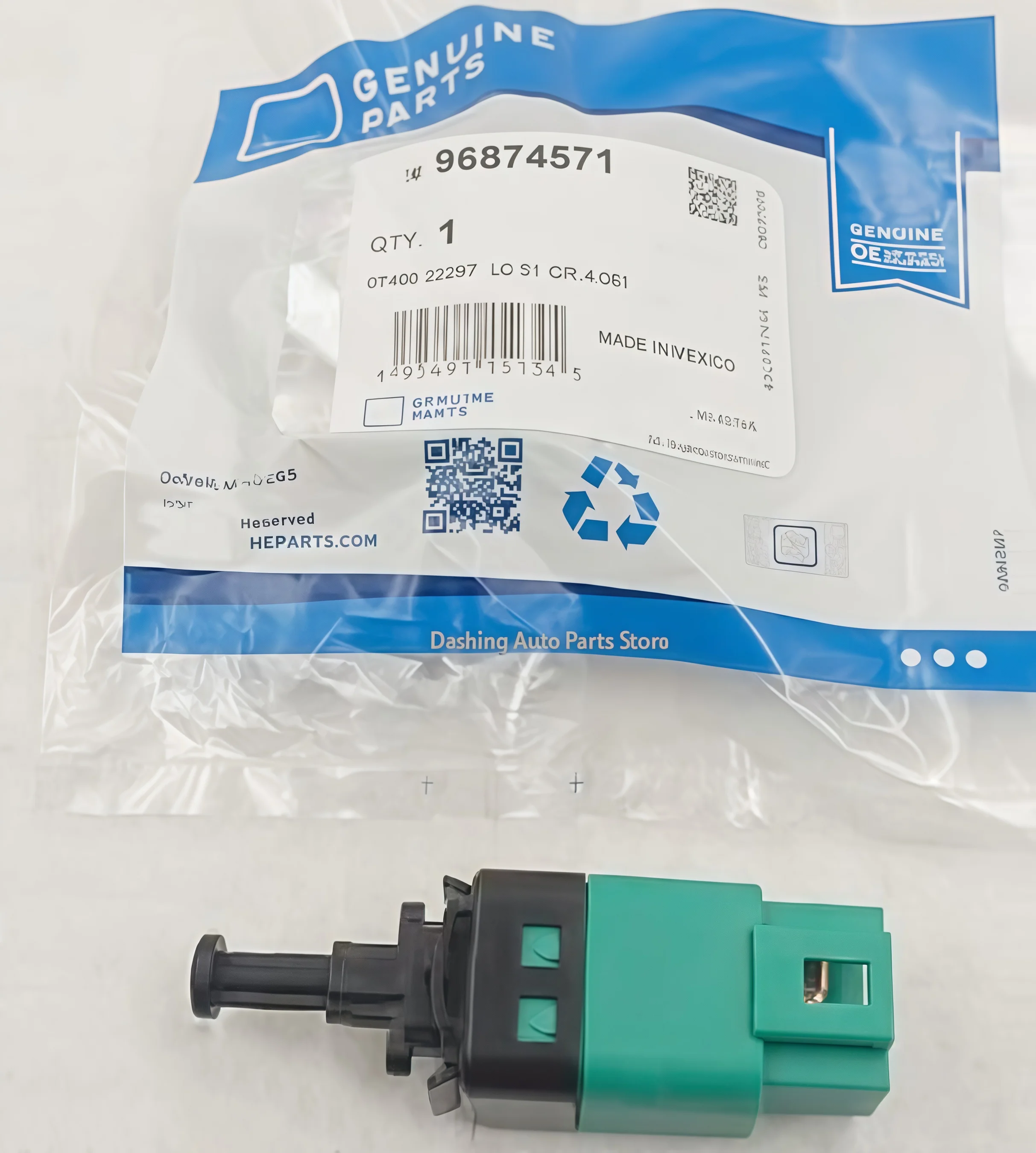 

96874571 Brake Stop Light Switch 4Pins For Daewoo Evanda Lacetti Chevrolet Spark Optra Aveo Kalos Nubira Tacuma Brake light swit