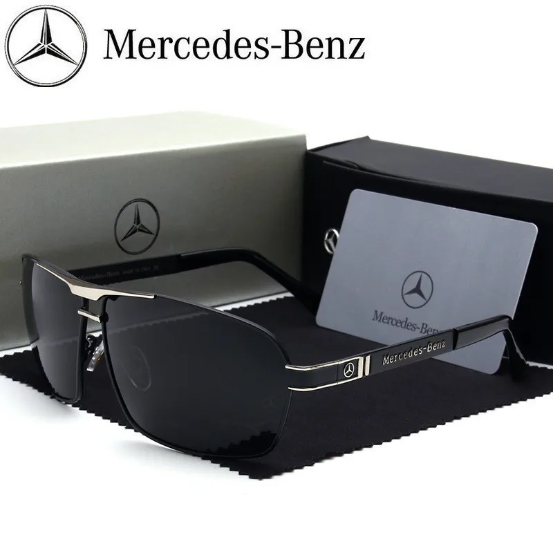 Car Luxury Men Driving Polarized Sunglasses Anti Glare Driver Goggles For Mercedes Benz A B C E V R-Class A45 C43 CLA GLA GLC SL