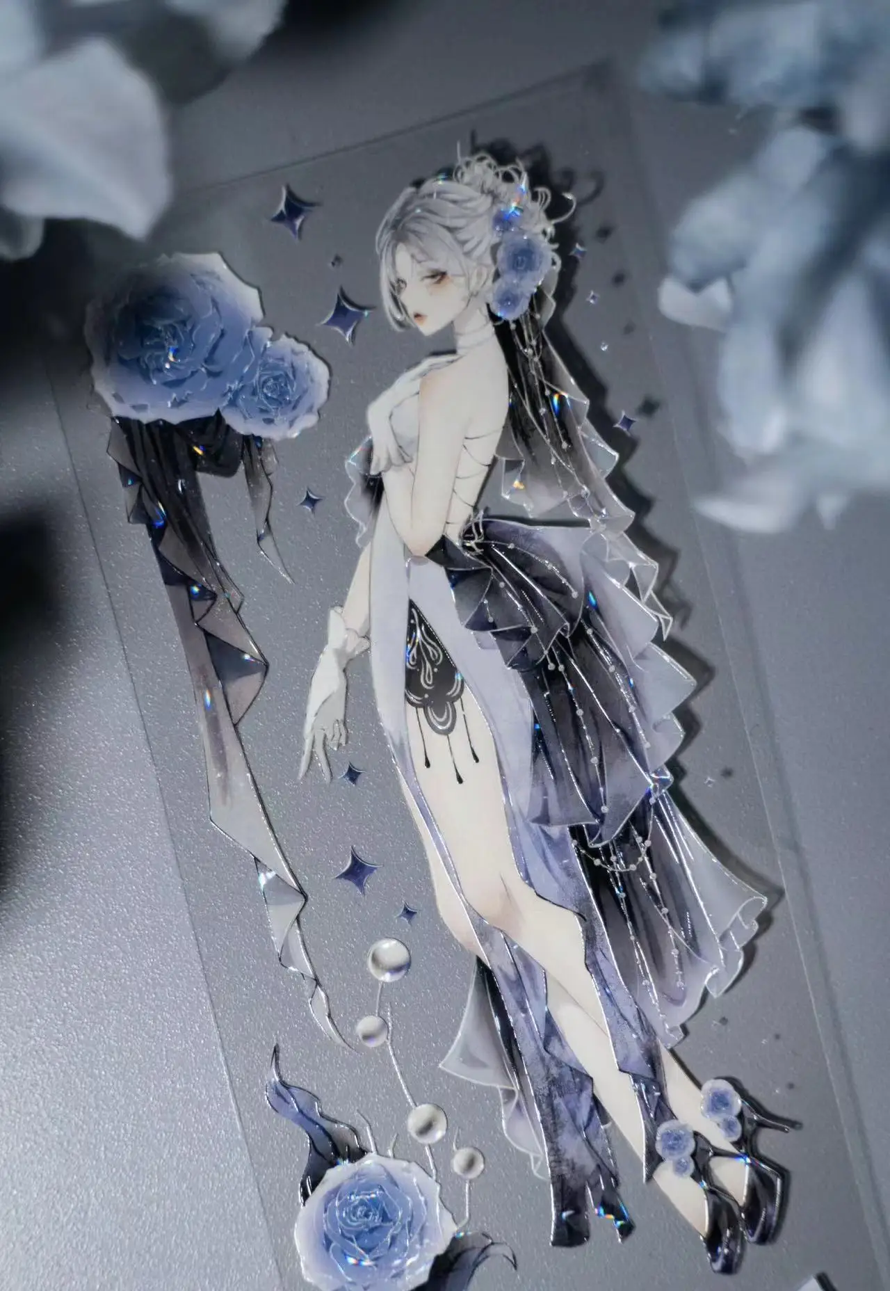 حجاب ليلي عتيق للفتيات شريط واشي للحيوانات الأليفة ، مخطط ، صنع بطاقات ، سكرابوكينغ ذاتي الصنع ، مخطط ، ملصق زخرفي #2