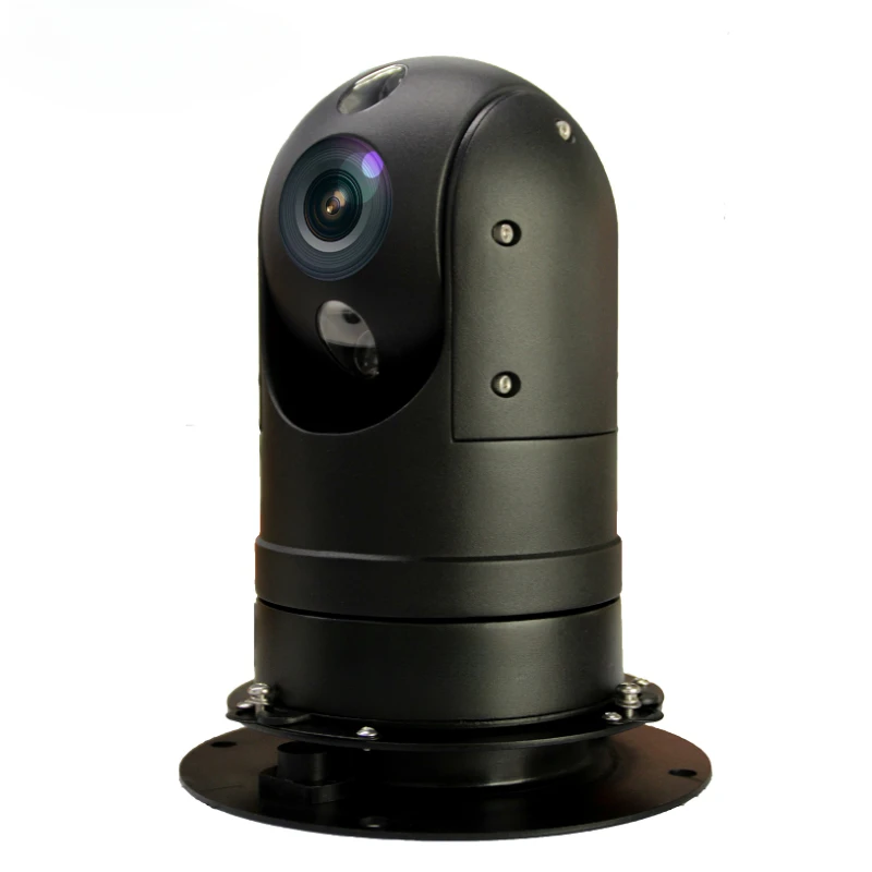 Car mounted pan tilt camera high-definition network/SDI/AHD4 million 3 million 2 million car monitoring PTZ ball type