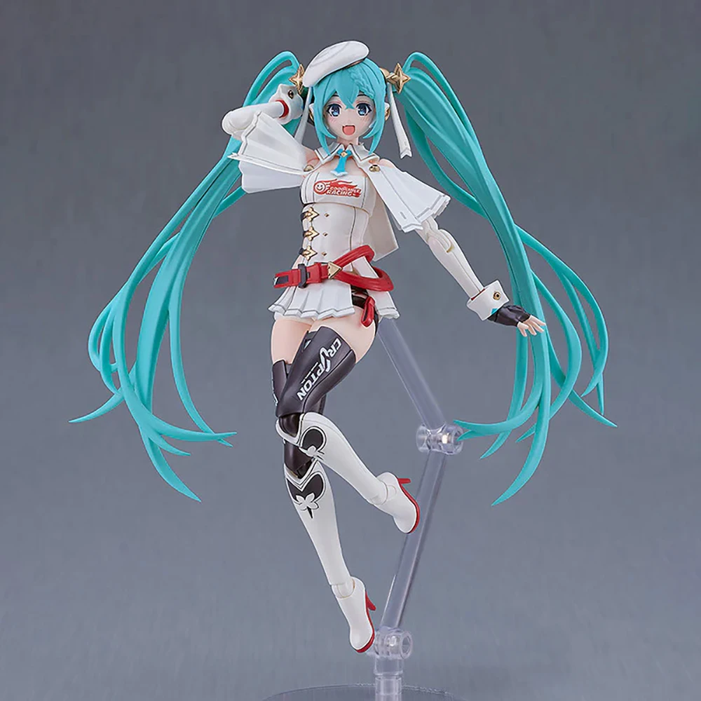 Original New Good Smile Company PLAMATEA Racing Miku: 2023 Ver. (Hatsune Miku) 15.5cm Assembly Action Figure Model Collection