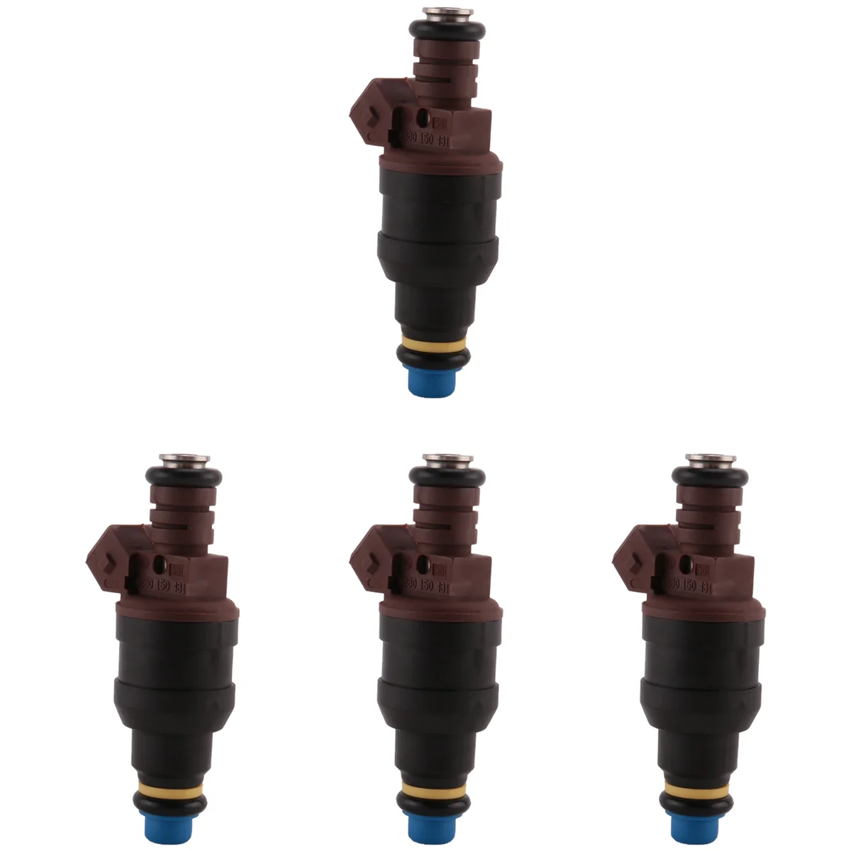 Stilvolle 4-teilige Kraftstoffeinspritzdüse 0280150431   Einspritzventil für SAAB 9-3 900 9000 2.0L 2.3L I4 TURBO 94-01